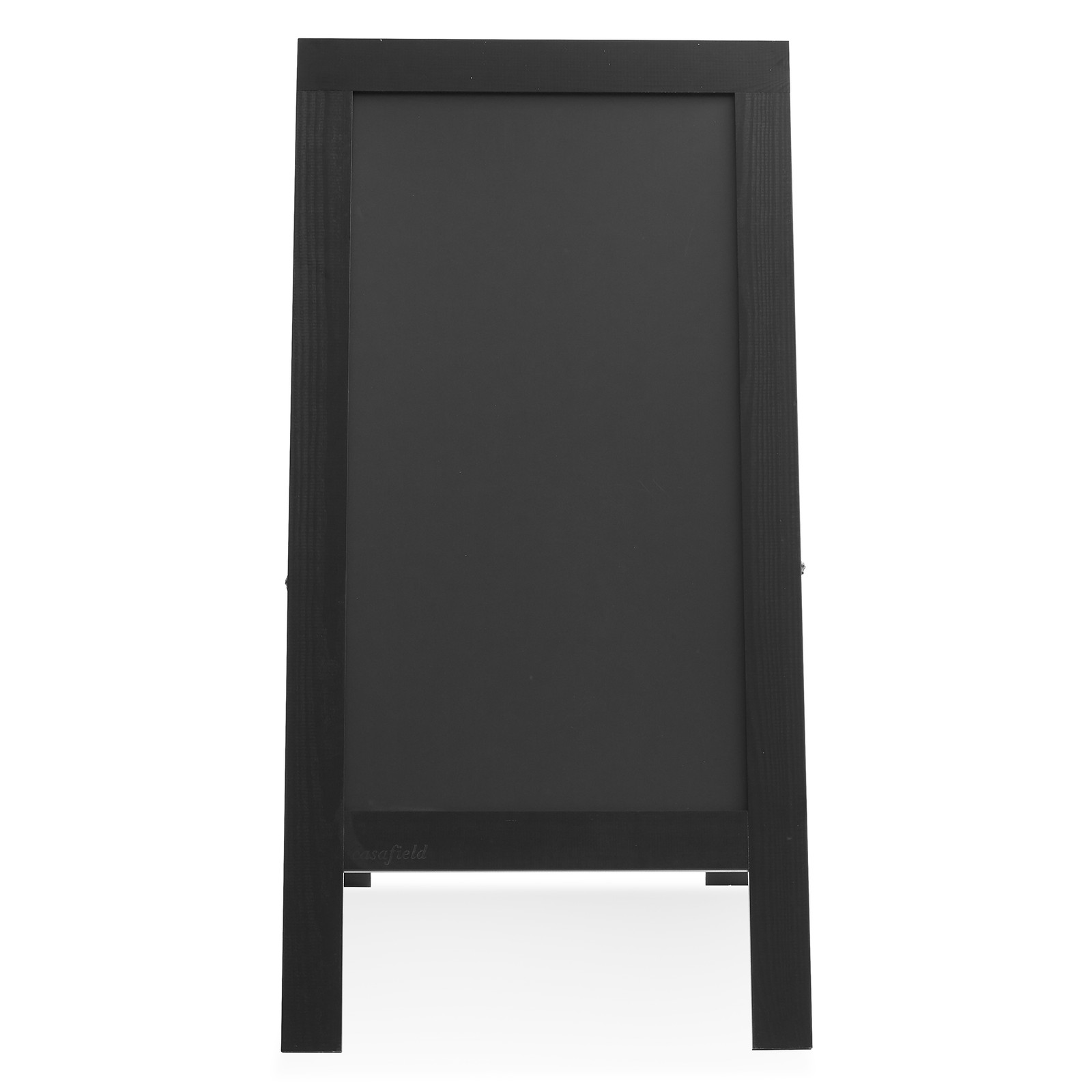 A Frame Chalkboard Sign, 40″x20″ Double-Sided Magnetic Menu Board, Black