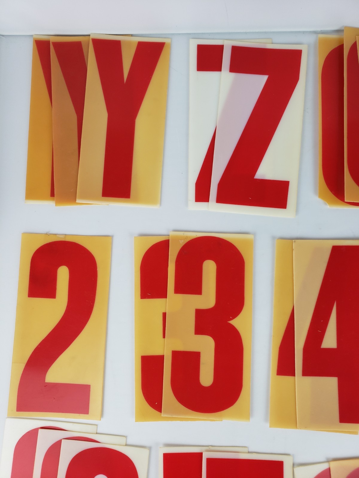 6 Inch Flexible Outdoor Portable Marquee Sign Letters Numbers Symbols 140 Count