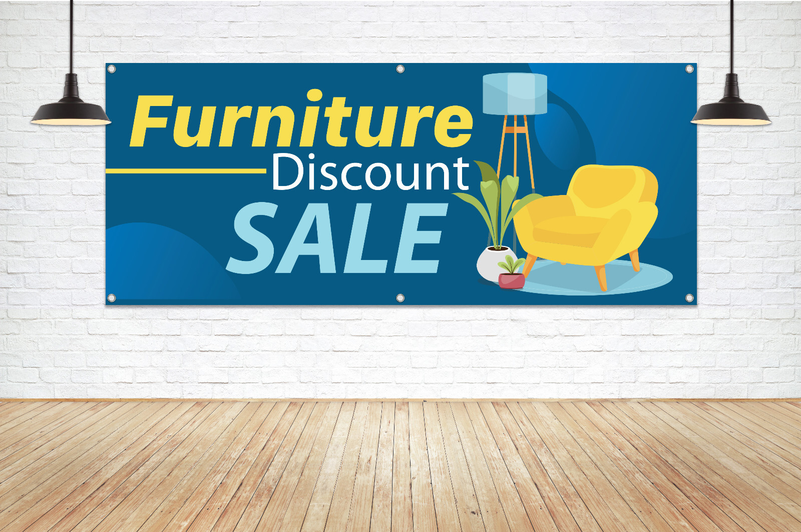 FURNITURE DISCOUNT SALE Generic Vinyl Banner Sign Home Store Shop Mall Signage