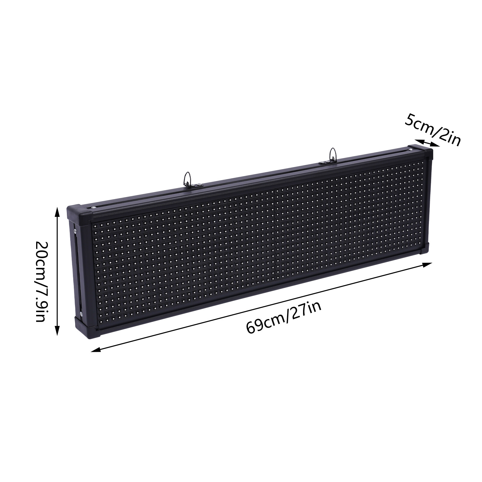 LED Scrolling Sign 26″*8″ Message Board Full Color RGB Programmable Sign