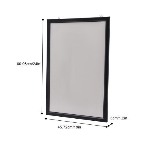 24″x33″/ 24″X36″, 27″ x 40″ LED Backlit Movie Poster Art Picture Frame Light Box