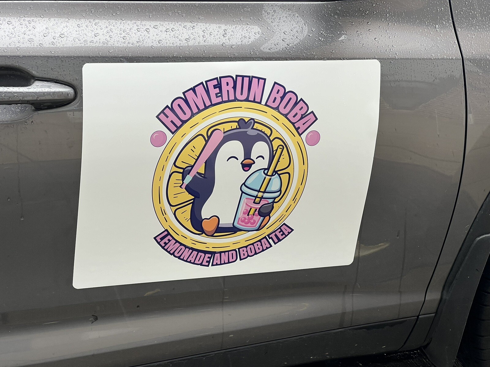 Customized Full Color Car Magnet Sign for Businesses-Car-Truck-Van