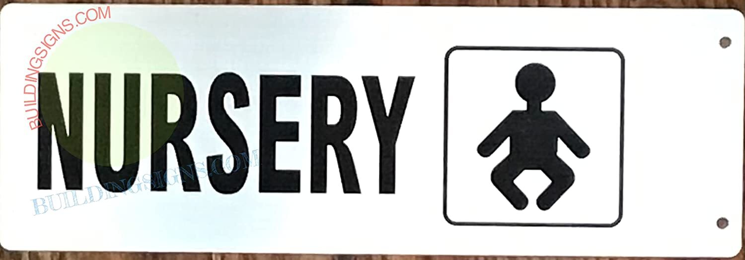 Nursery Sign -Two-Sided/Double Sided Projecting, Corridor-REF24-1027