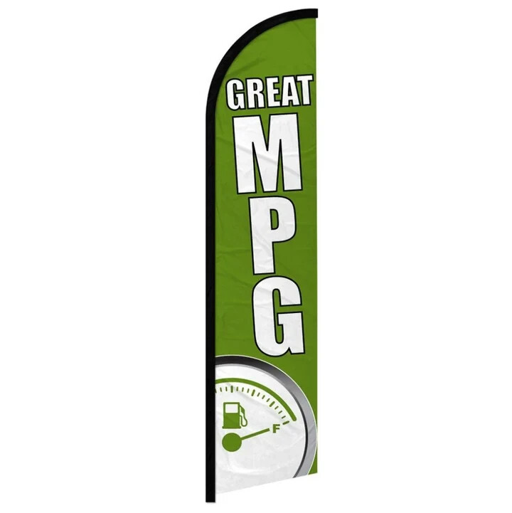 Auto Sale Windless Full Sleeve Business Flags RV Sale Boat Sale Trucks