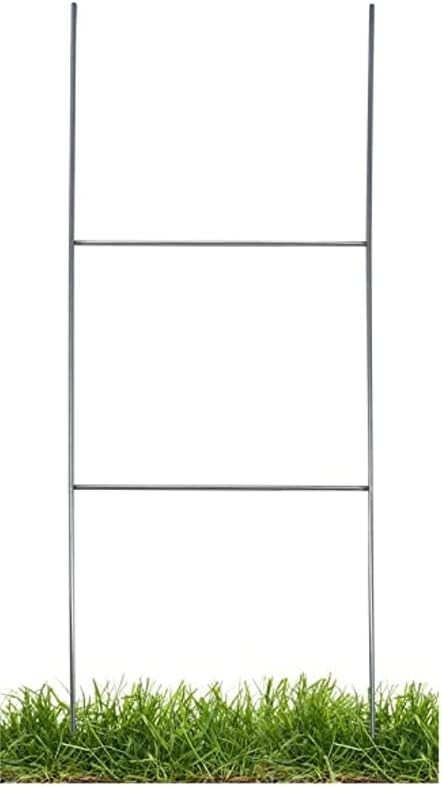 Metal H Frame Wire Step Stakes 10 inch X 30 inch (50PK)