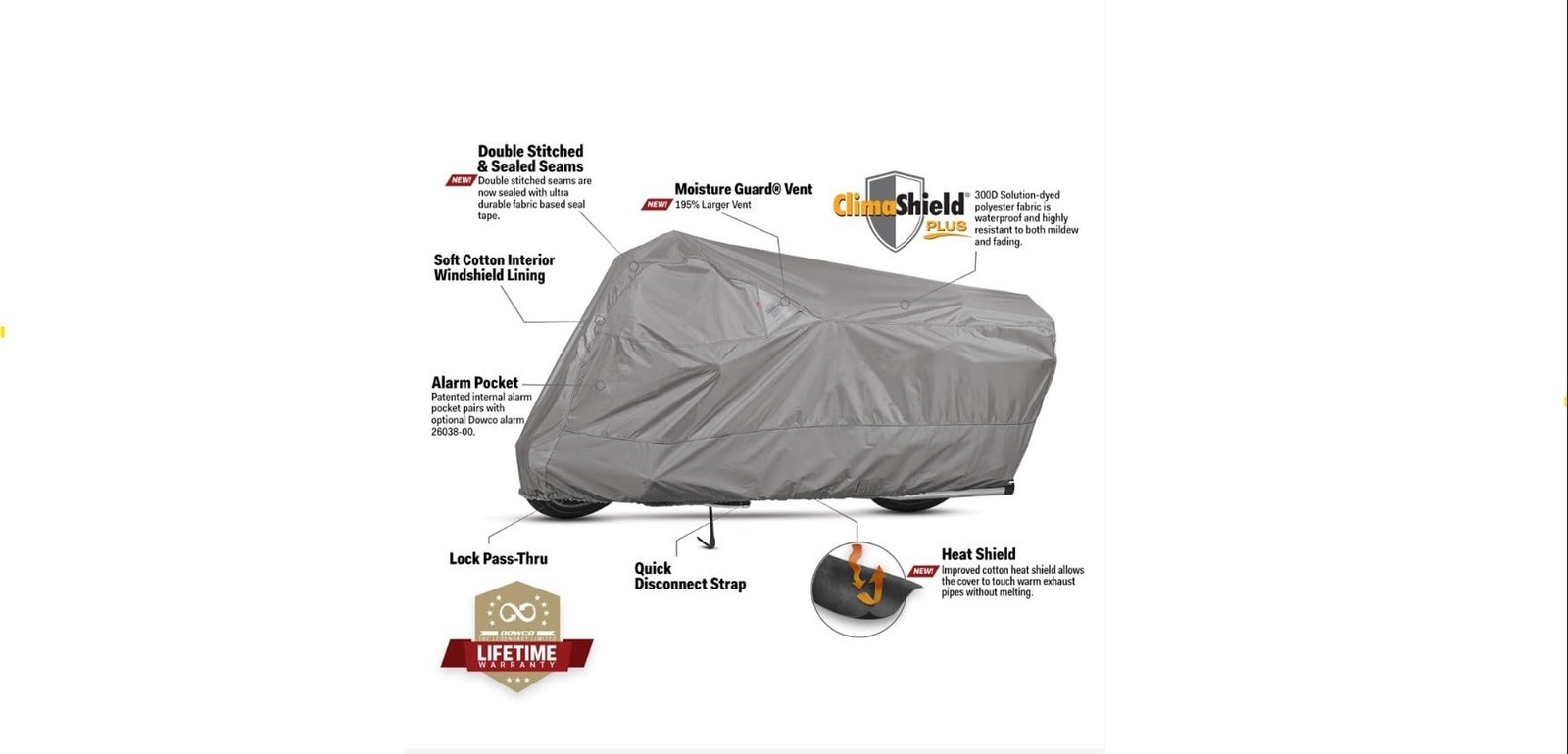 Dowco Guardian 50124-07 WeatherAll Plus Indoor/Outdoor Waterproof Motorcycle …