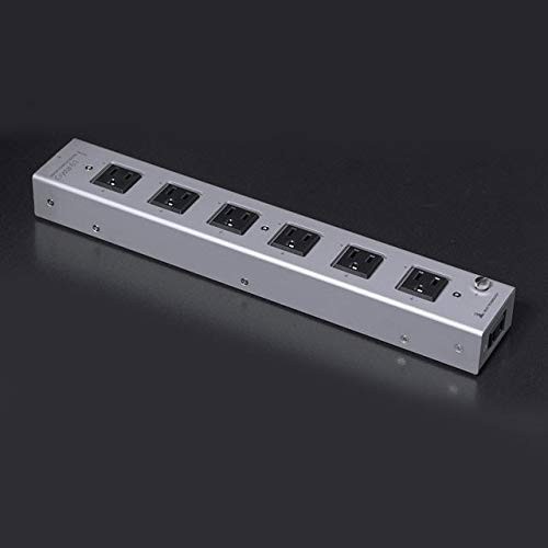 Kojo Seikou 3P x 6 outlets / 2P x 1 outlet power strip KOJO Crystal CRYSTAL6.1