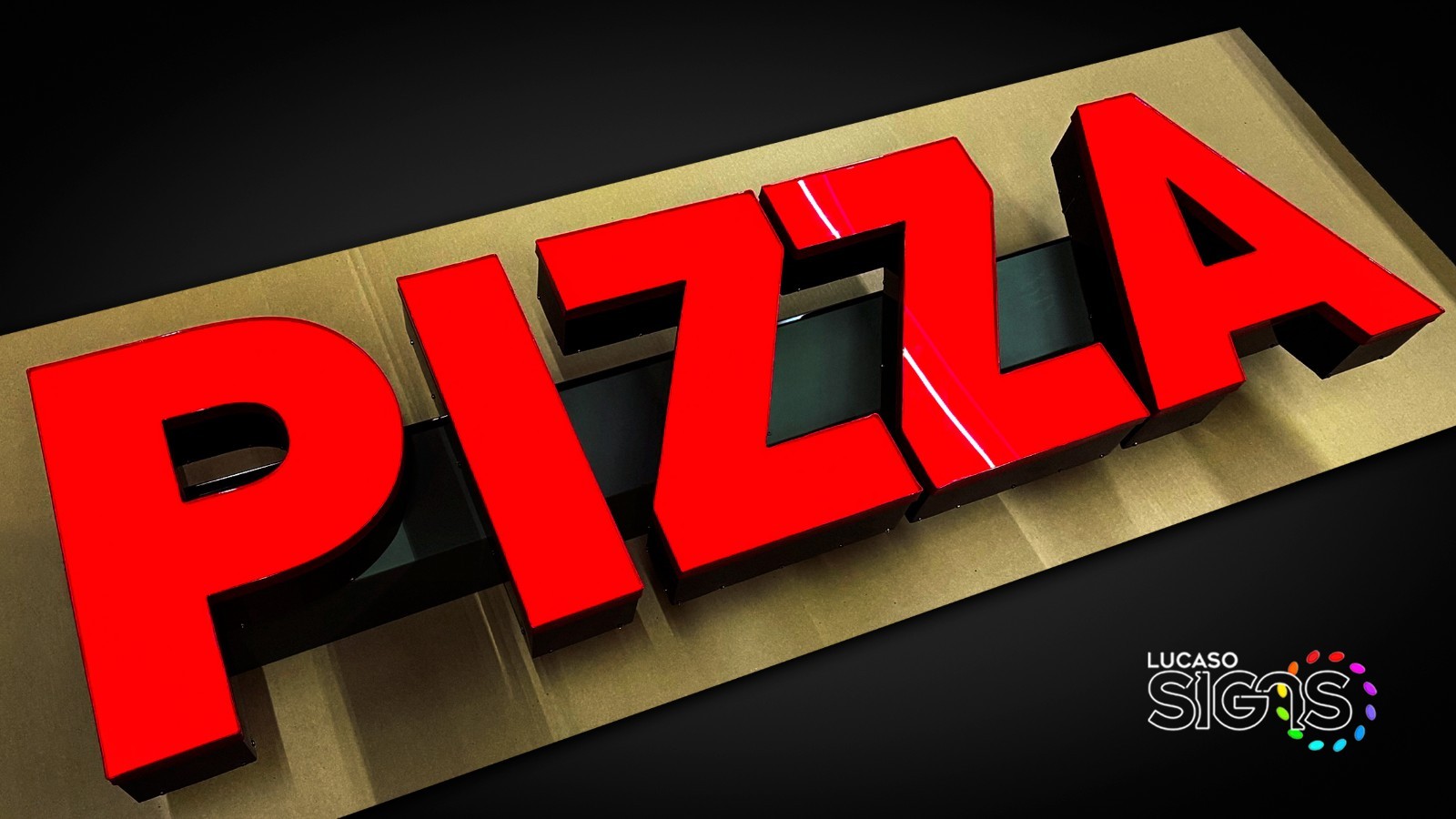 Custom LED Illuminated Channel Letter Sign – Restaurant, Café, Bar, Made in USA