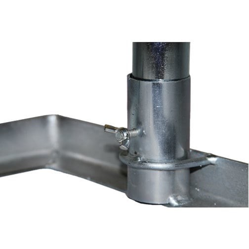 DETACHABLE TIRE BASE MOUNT FOR SUPER FLAG POLE HOLDER STEEL