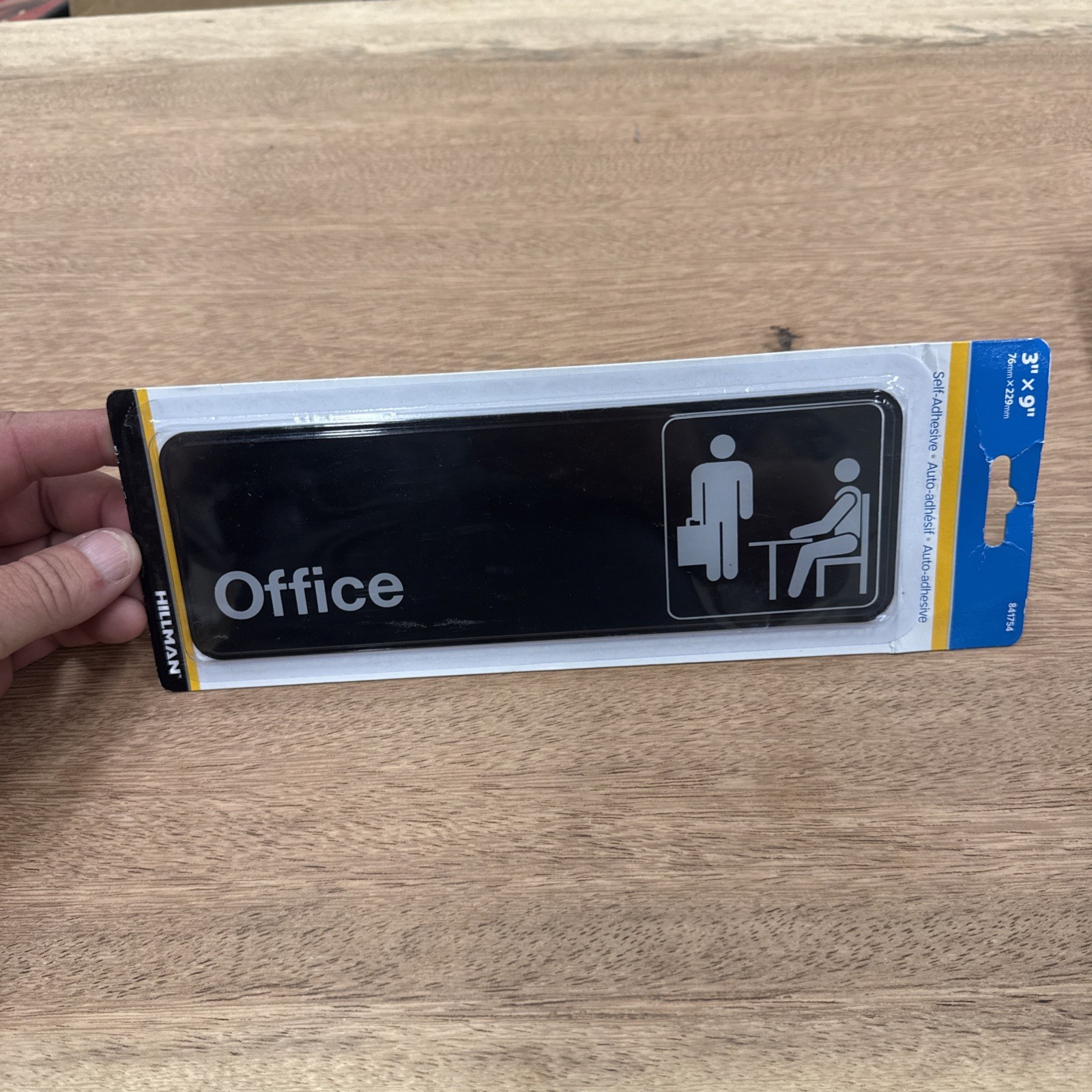 Office Door Sign 3×9 New In Package