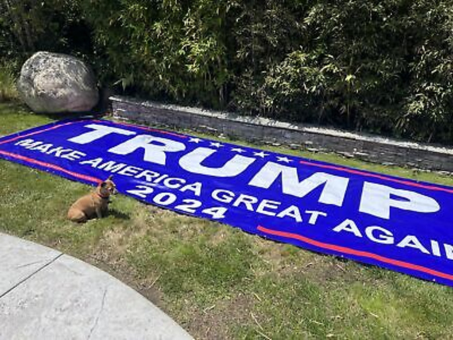 TRUMP VANCE MAGA 2024 – HUGE & MEGA LARGE – Banners White – Vinyl – USA MADE