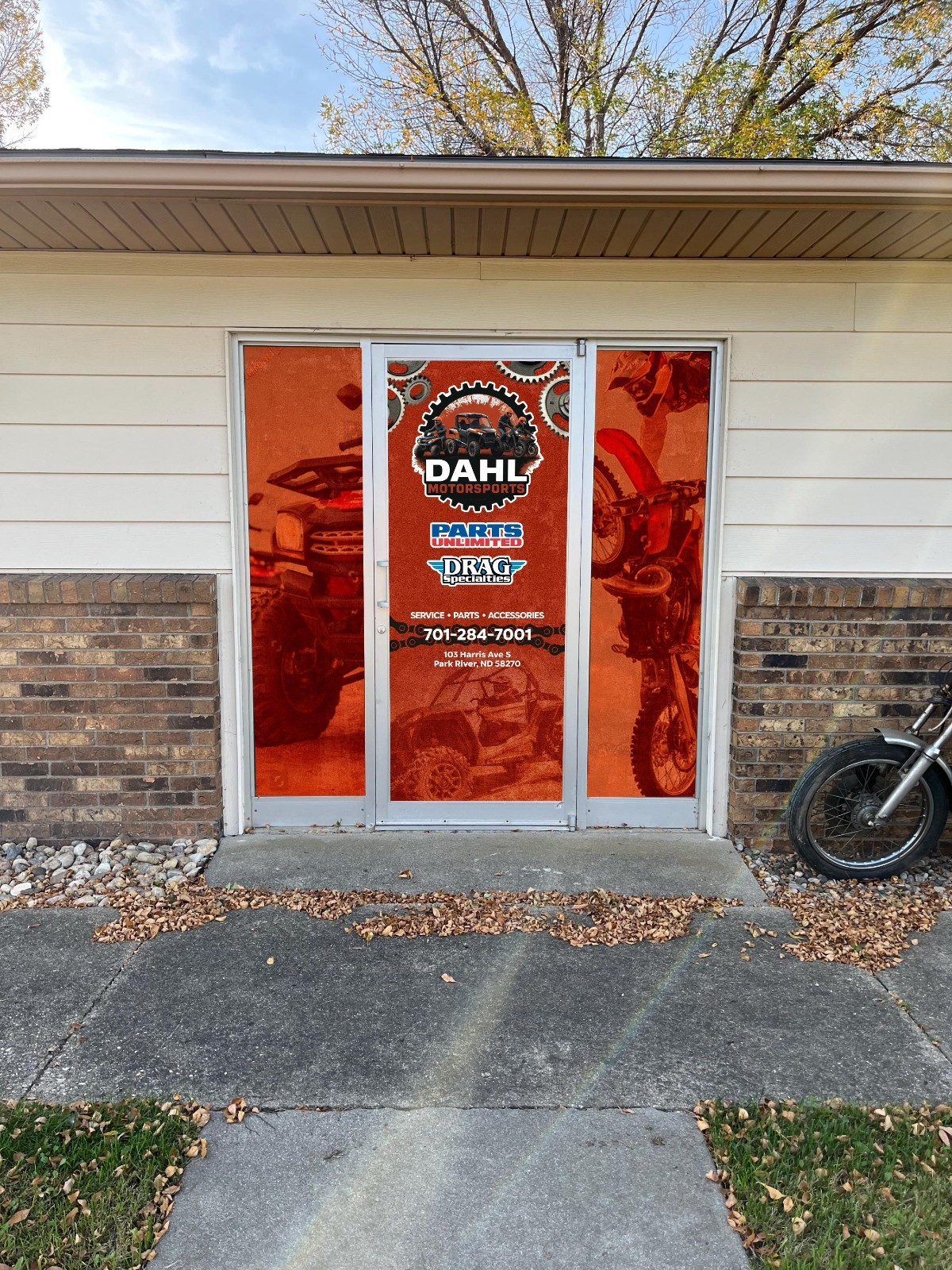 Custom Business Decals for Windows and Doors / Perforated One Way Vision