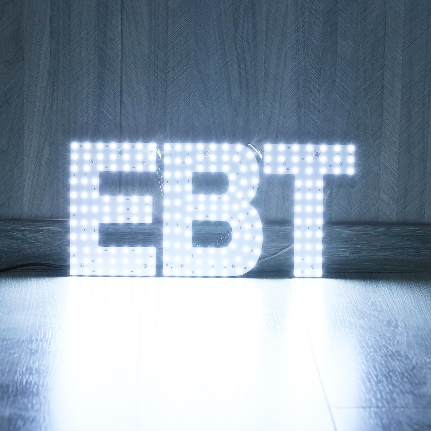 30″x10″ Large LED EBT Signs for Smoke Shops, Super Bright Unique Design EBT Sign