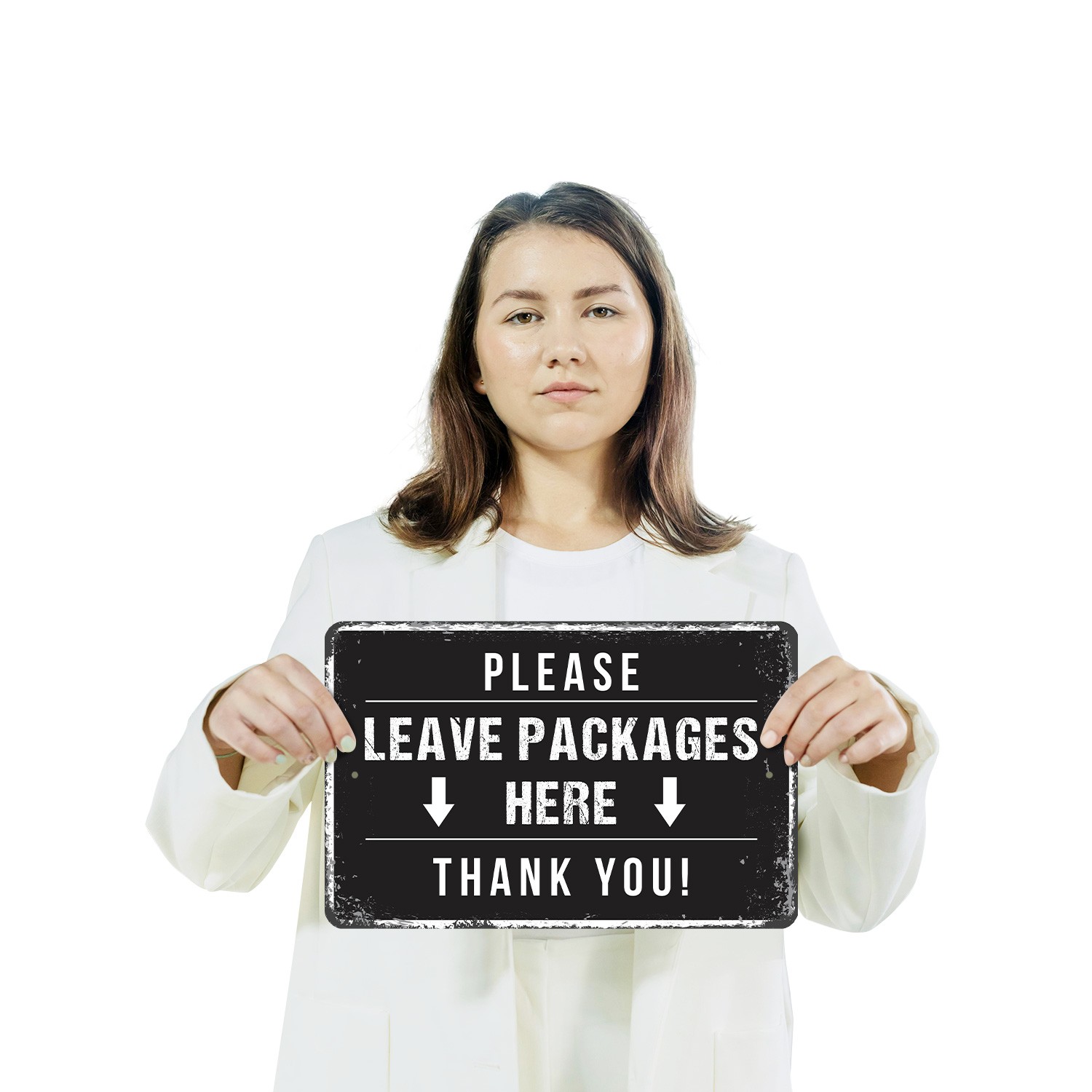 Please Leave Packages Here Sign Drop Boxes Here Thanks Perfect for Porches