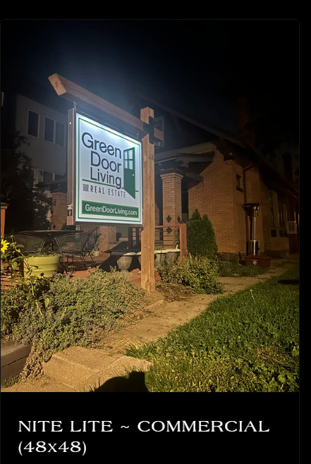 Solar Signs for Real Estate, Commercial and Retail Marketing