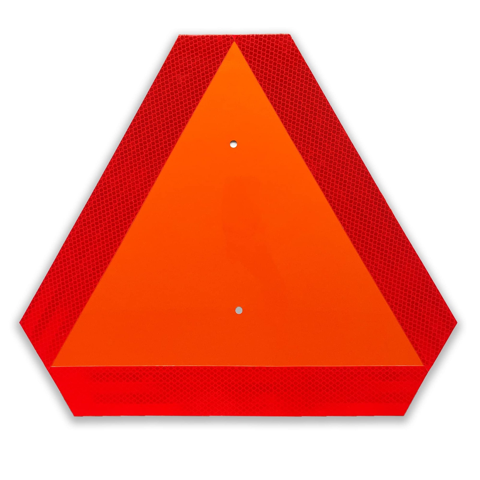 Slow Moving Vehicle Triangle Sign, Plastic Farm Triangle Safety Sign, SMV Sign,