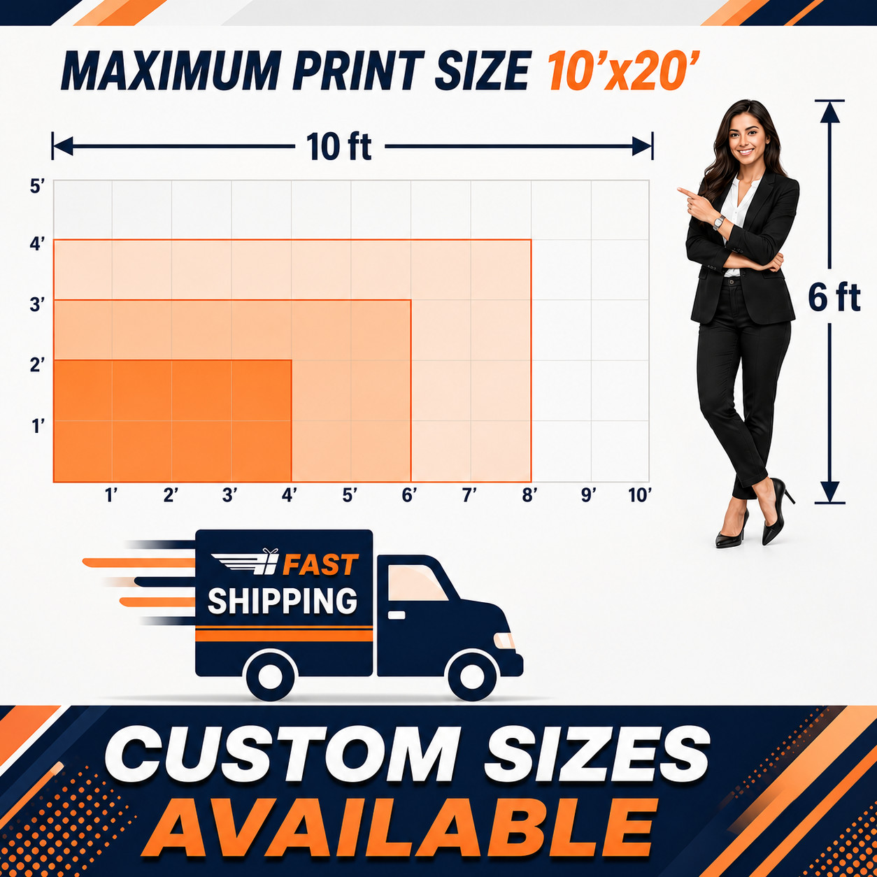 Custom Outdoor Vinyl Banner Personalized Event Sign Waterproof UV Resistant USA