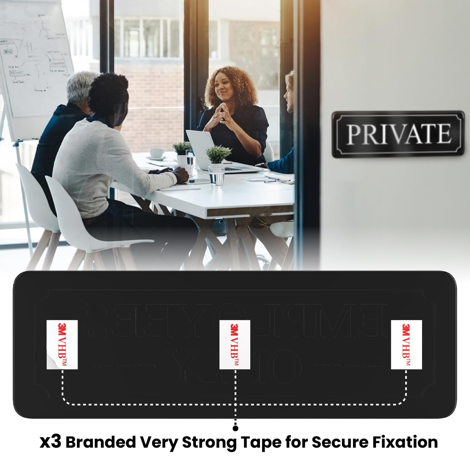 Private Sign for Office Door Business Restaurant Hotel Commercial — Privacy B…
