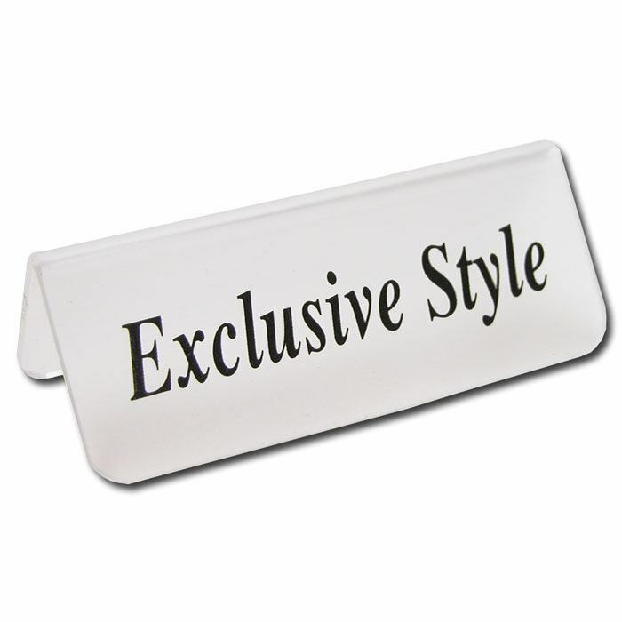 Acrylic Jewelry Store Sale Special New Arrival Signs ~ 6 Different styles
