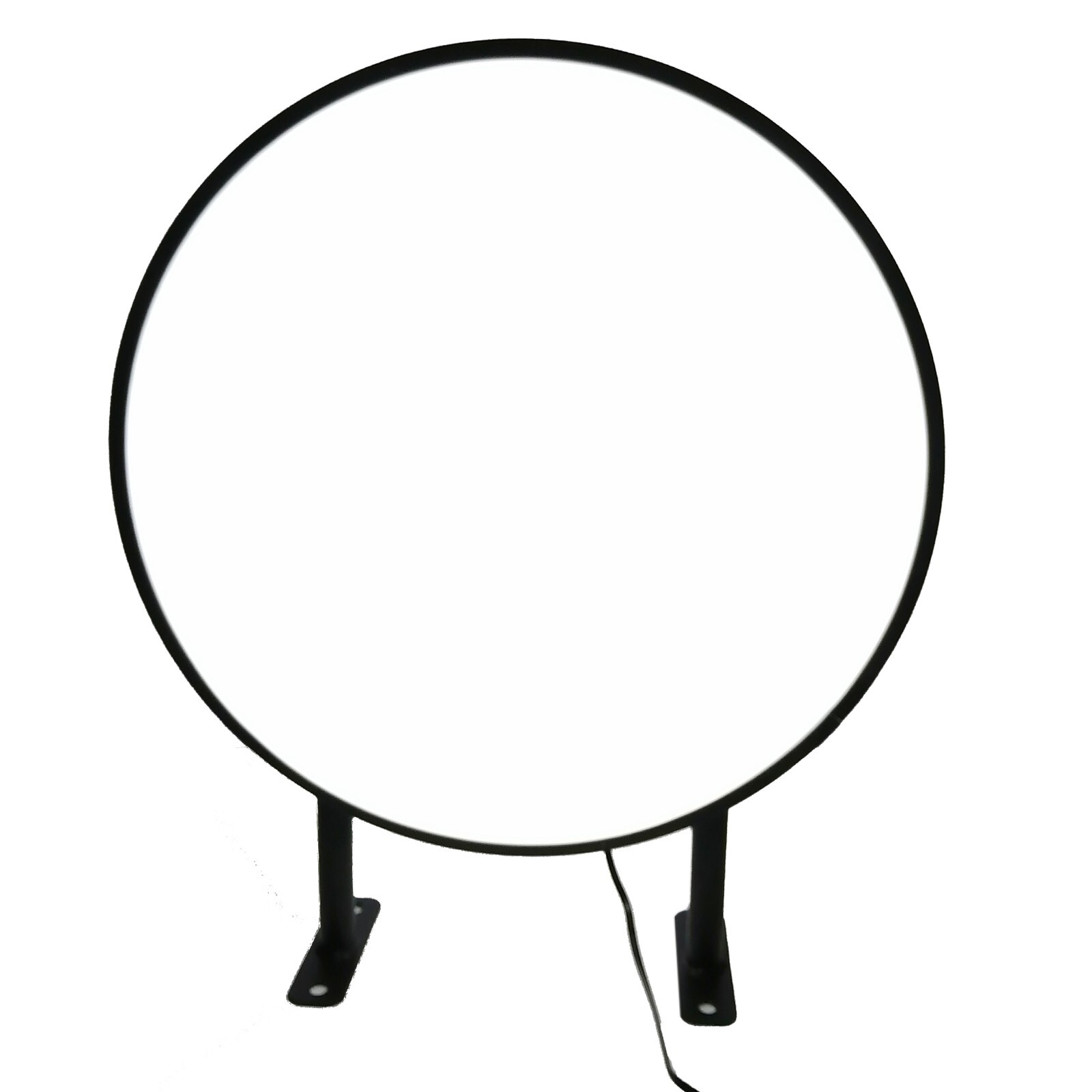 20″ Round LED Light Box / Circular Projecting Lightbox Plain Blanks