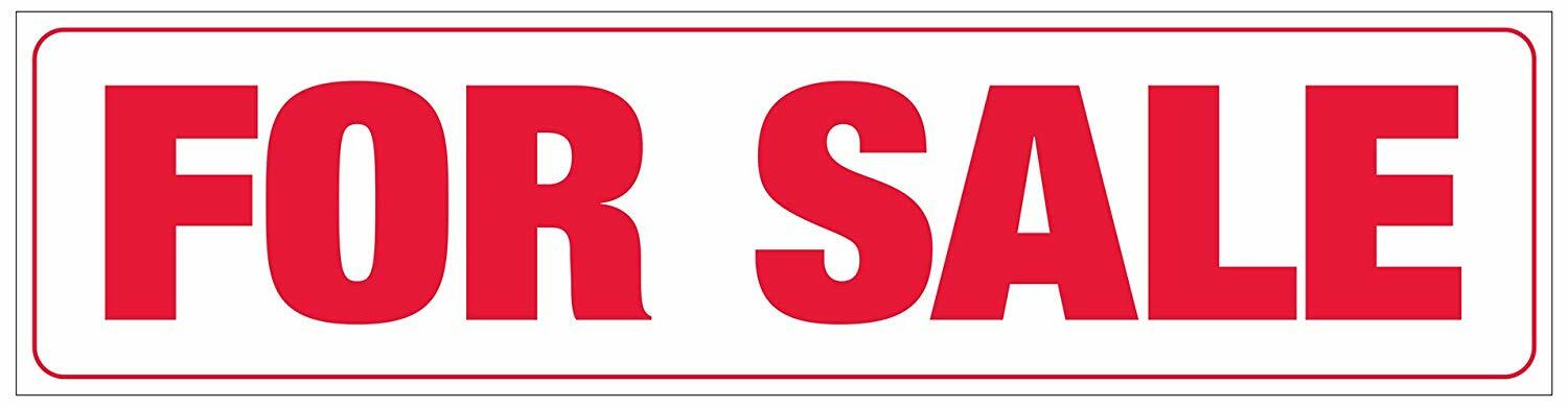 Corrugated Real Estate Sign Rider – 6″ x 24″ (Includes 2 – 8″ Sign Stakes)