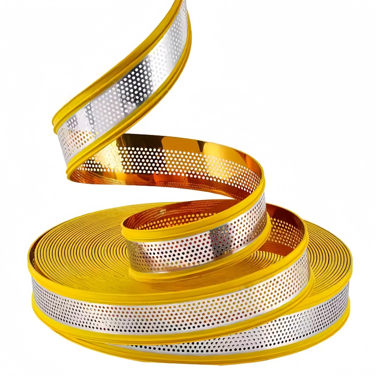 108ft Aluminum Coils for Channel Letter w/ Perforated Punching Trim Cap w/ Edge
