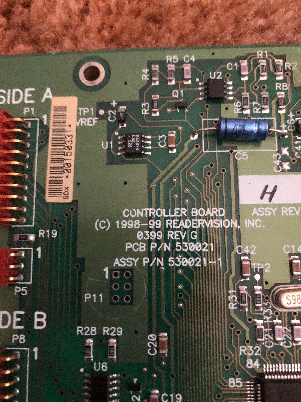 Readervision Controller Board 530021