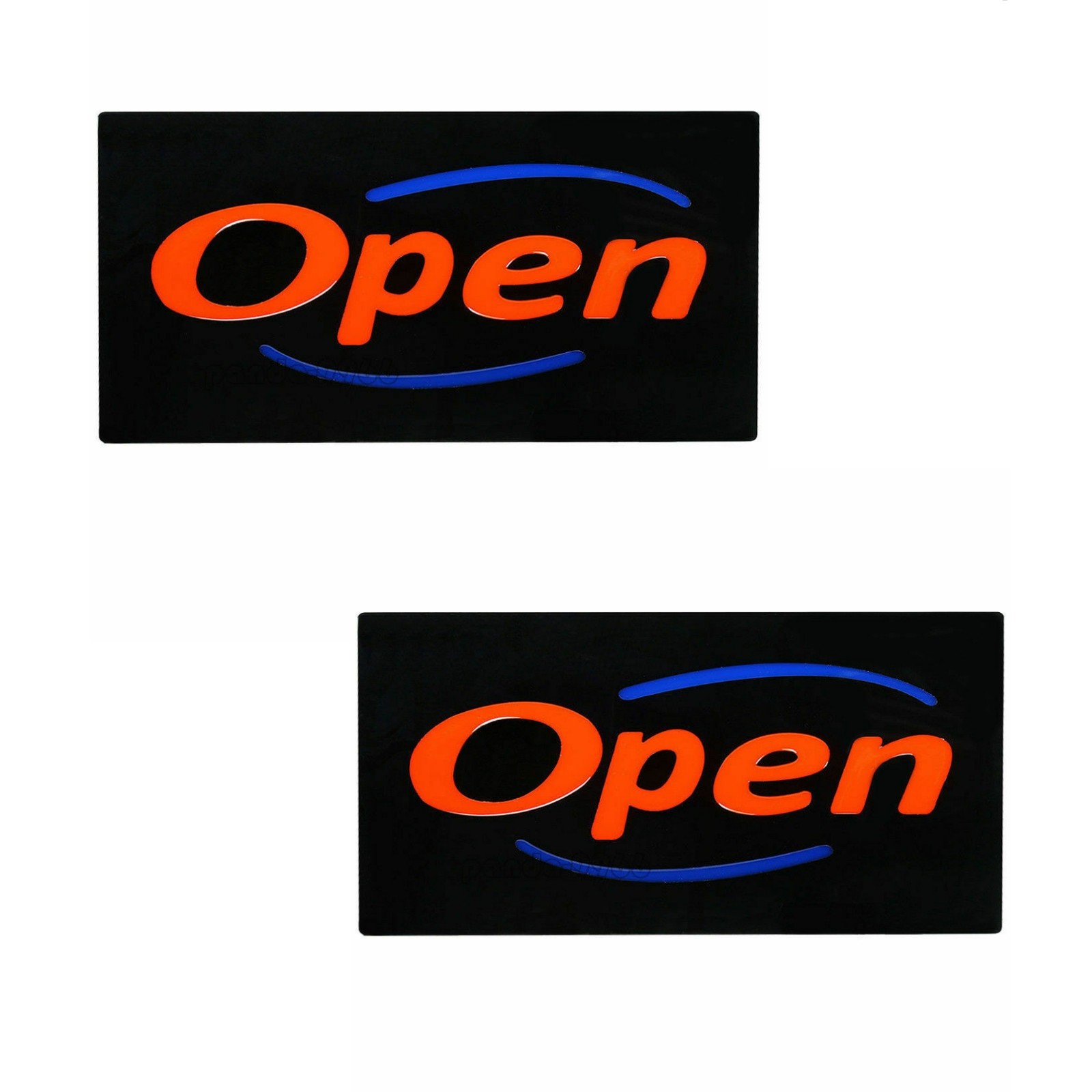 Large LED Open Sign Neon Light Bright Restaurant Bar Store Shop Hotel Business