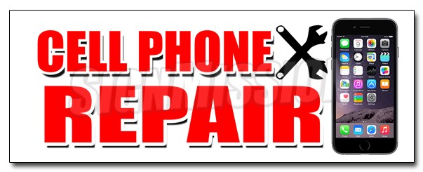 CELL PHONE REPAIR DECAL sticker apple lg htc samsung all brands iphone