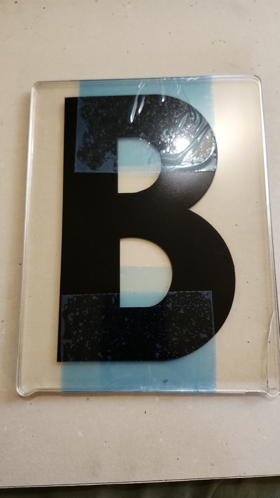 50 Gemini Marquee Sign Letters Rigid Acrylic Black Clear Outdoor 8on9