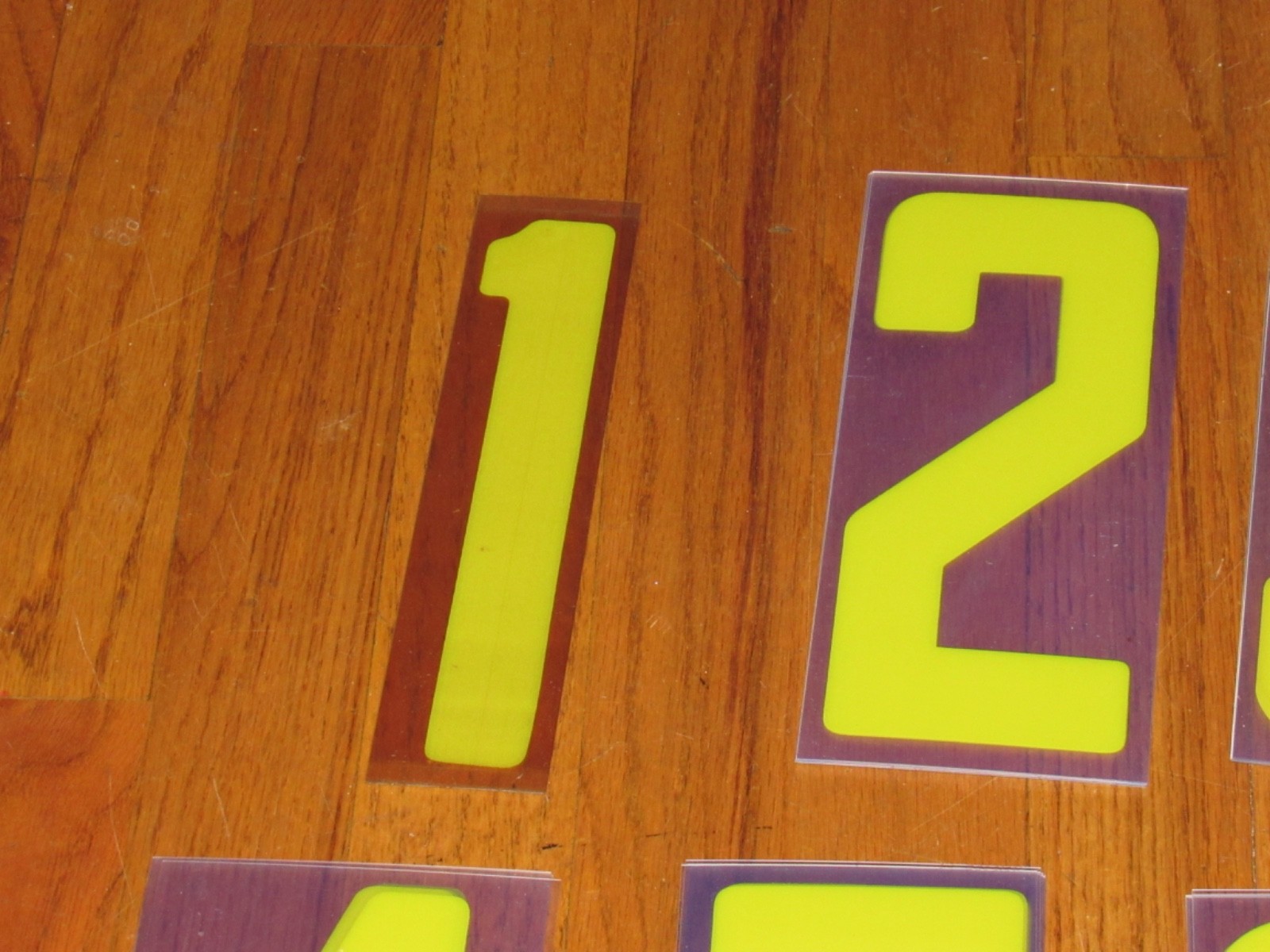 224 Vintage Plastic Marquee Outdoor Sign Symbols Letters Numbers 8″ On 9″ Board