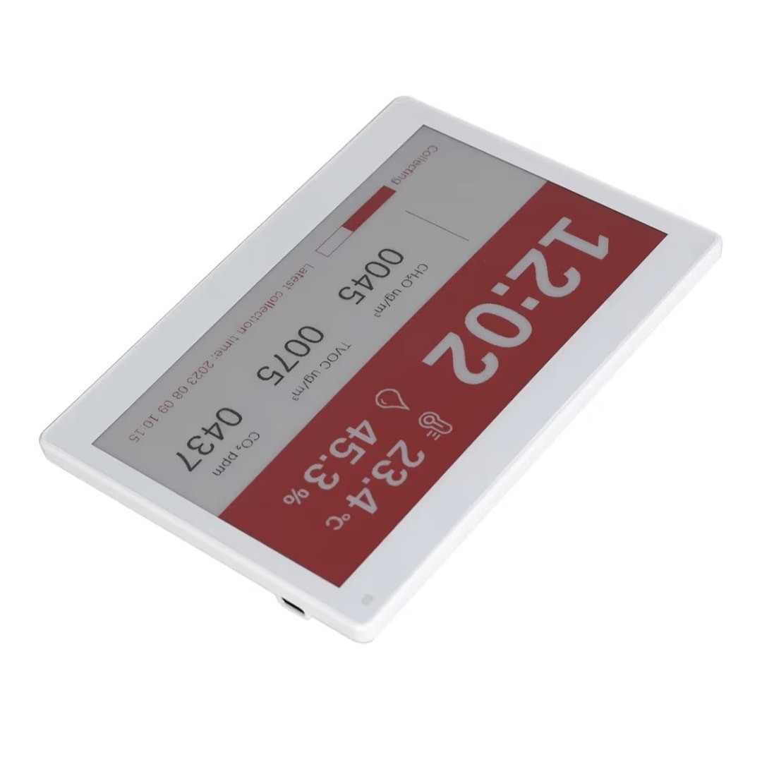 Cuifati 7.5″ Bluetooth E Ink Display Electronic Paper Sign Cordless, 3 Color