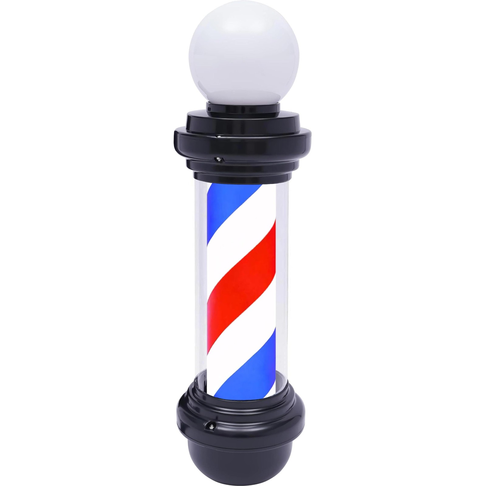 Wdzd 27 Red White Blue Barber Pole Light