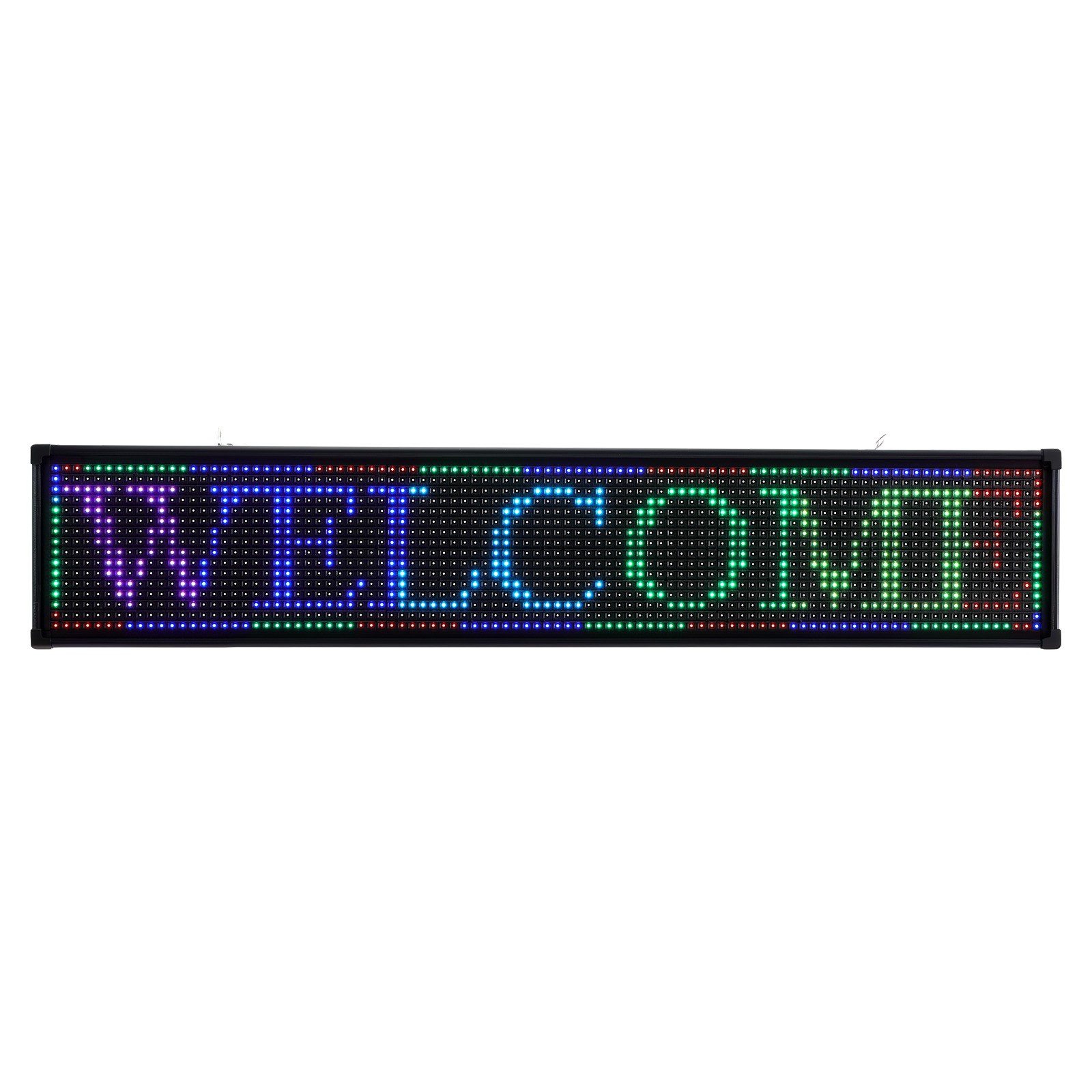 40*8 inch 7 Color LED Sign Scroll Message Board Programmable Scrolling WIFI USB