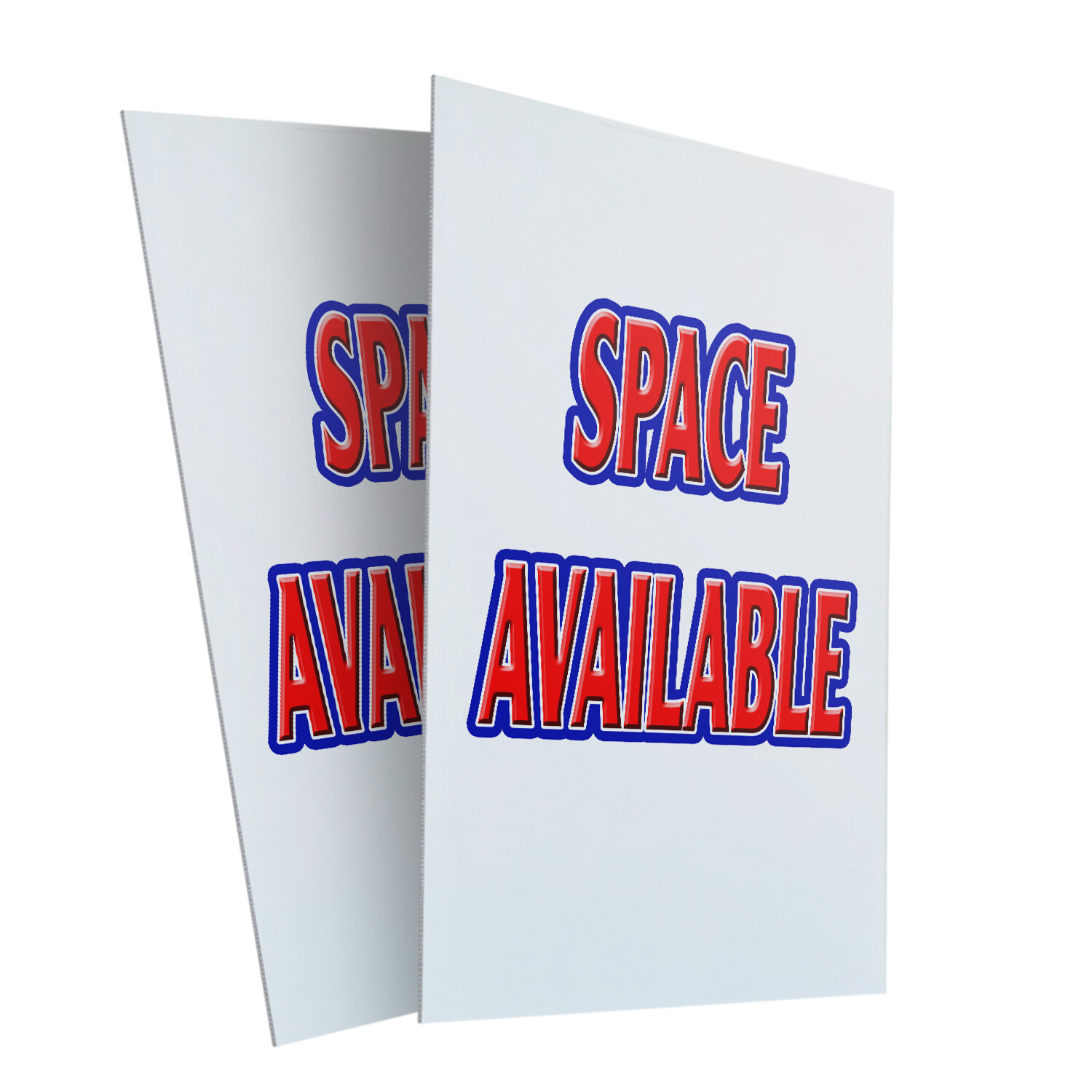 A-frame Sidewalk Space Available 24″ x 36″ Double Sided A-Frame Sidewalk Sign