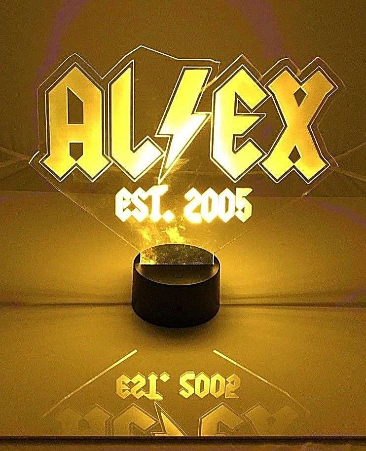 Custom LED Light – Custom Logo – Business Logo – 16 Color LED Night Light