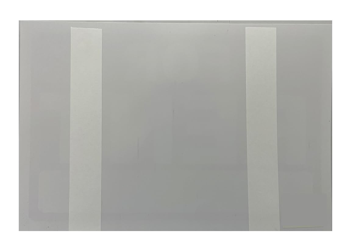 2 Pack For Rent Signs 8×12 Inch Waterproof Vinyl SelfStick Writable Set