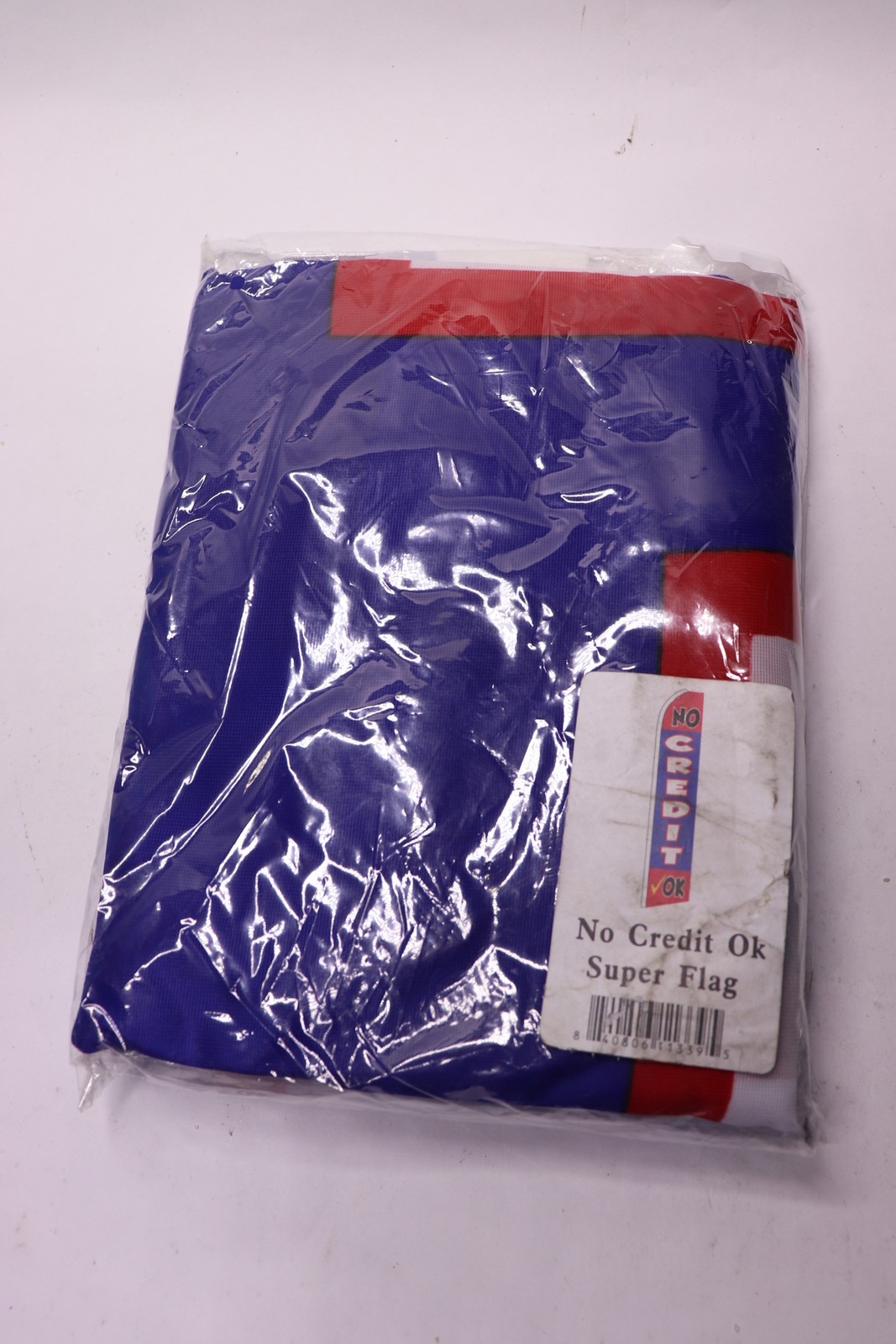No Credit Ok Windless Banner Flag – Pole Not Included
