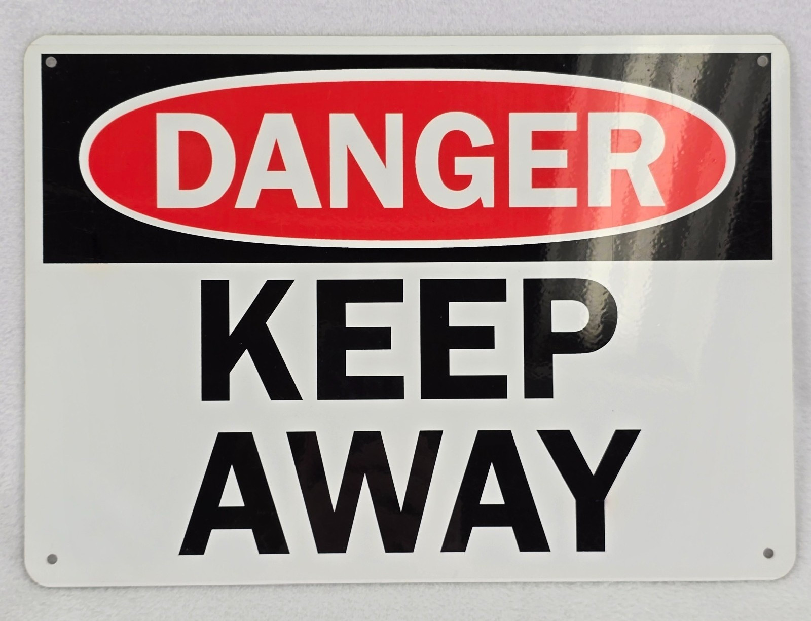 OSHA Safety Sign DANGER KEEP AWAY 14″x10″ Thick Plastic