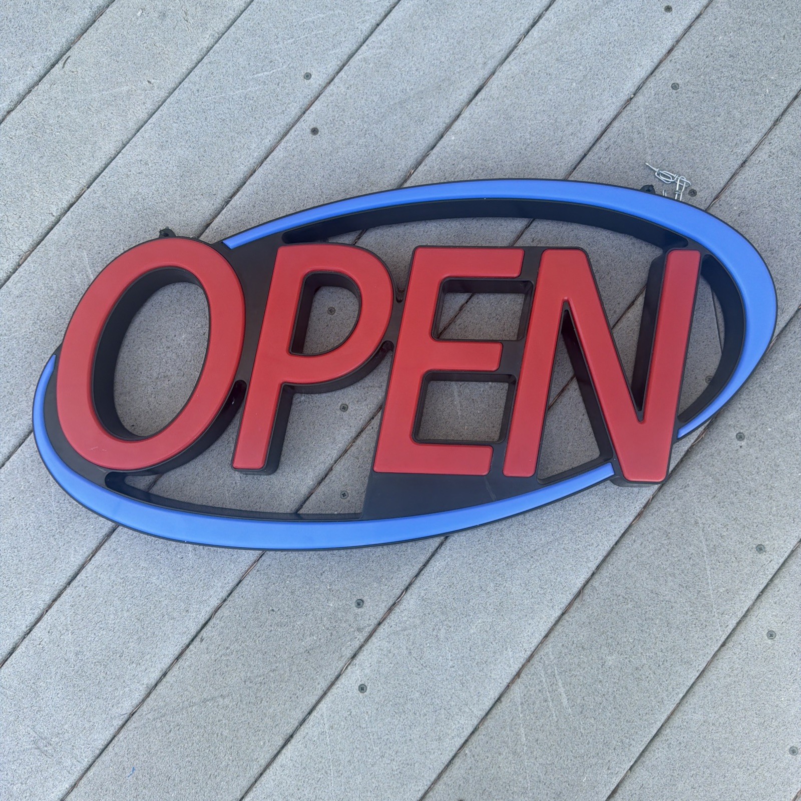 Large LED Open Sign Neon Light Bright for Restaurant Bar Store Shop Business