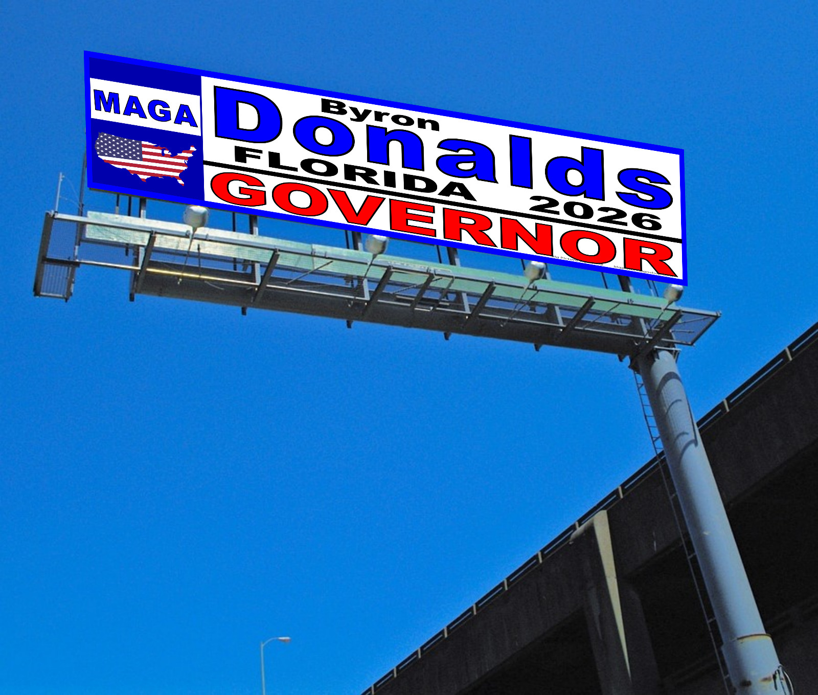 Byron DONALDS Florida Governor 2026 -HUGE & LARGE Banners – Reinforced -USA MADE