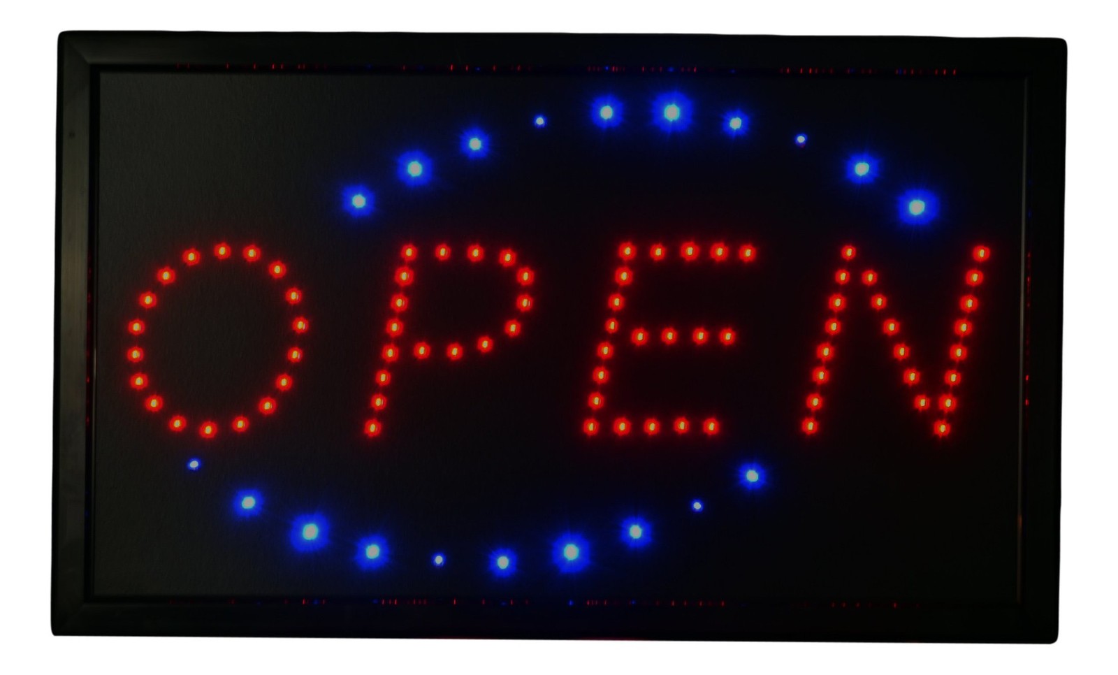 Large LED Light Open Sign 22″x13″ Business Motion Light Open Sign On/off Swit…