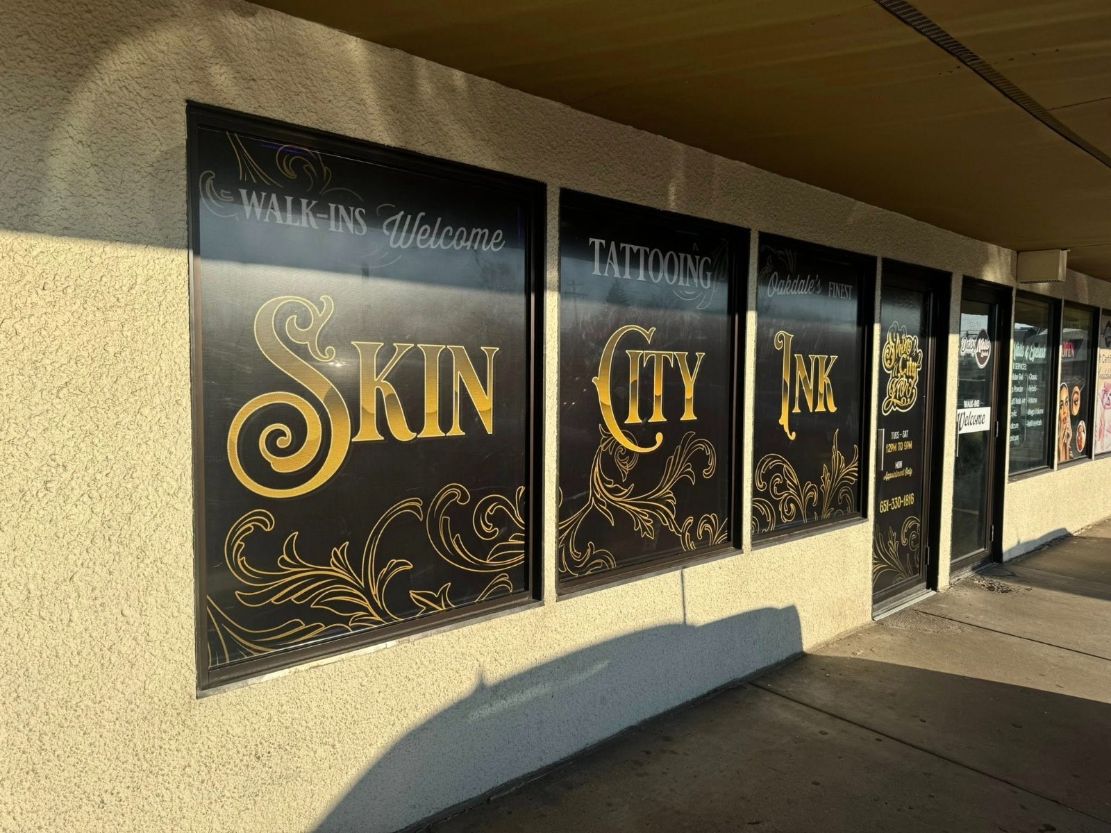 Custom Business Decals for Windows and Doors / Perforated One Way Vision