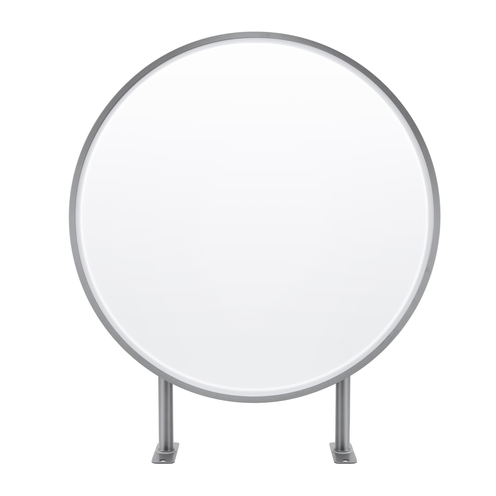 24Inch LED Round Sign Light Box Advertising Projecting Light Box Double Sided