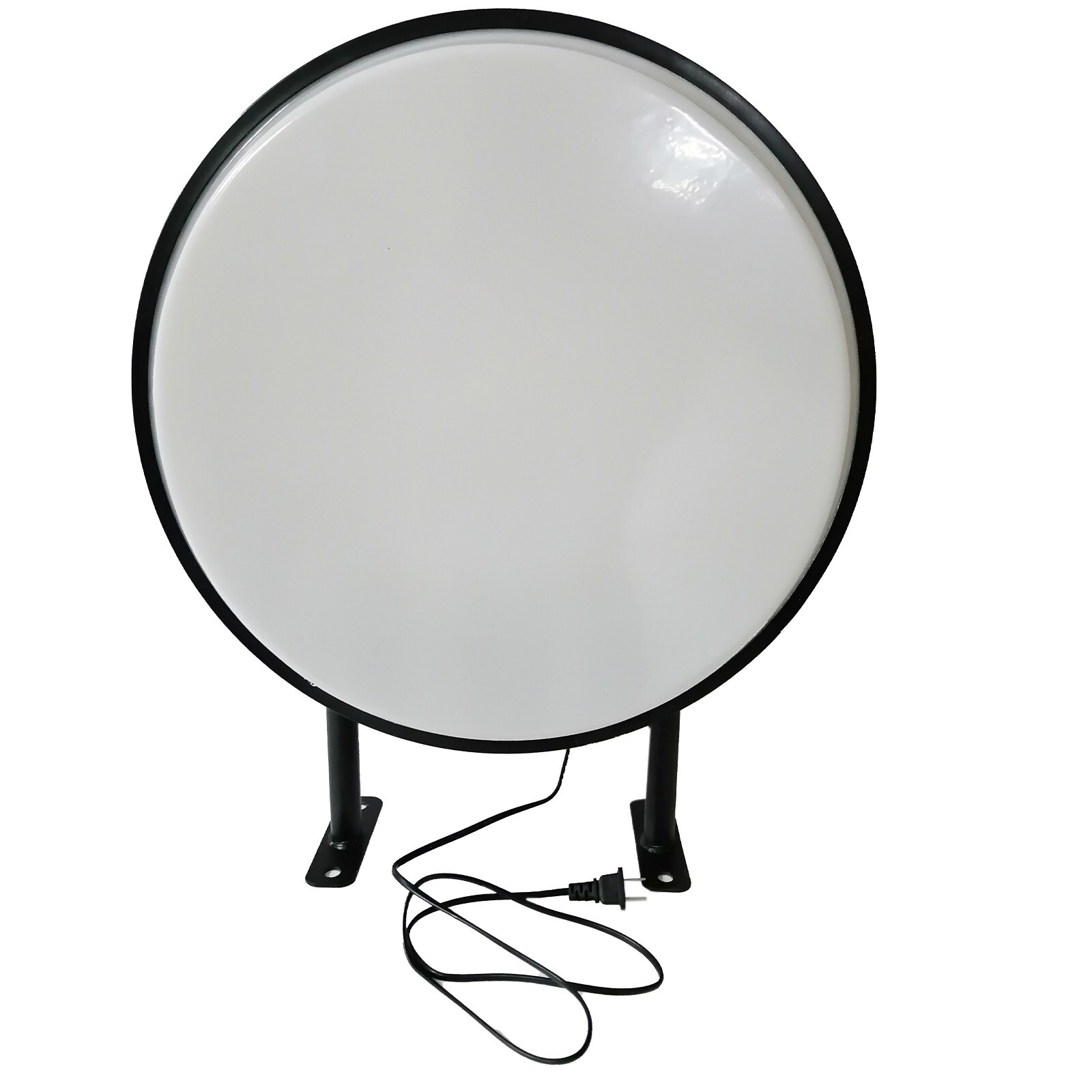 20″ Round LED Light Box / Circular Projecting Lightbox Plain Blanks