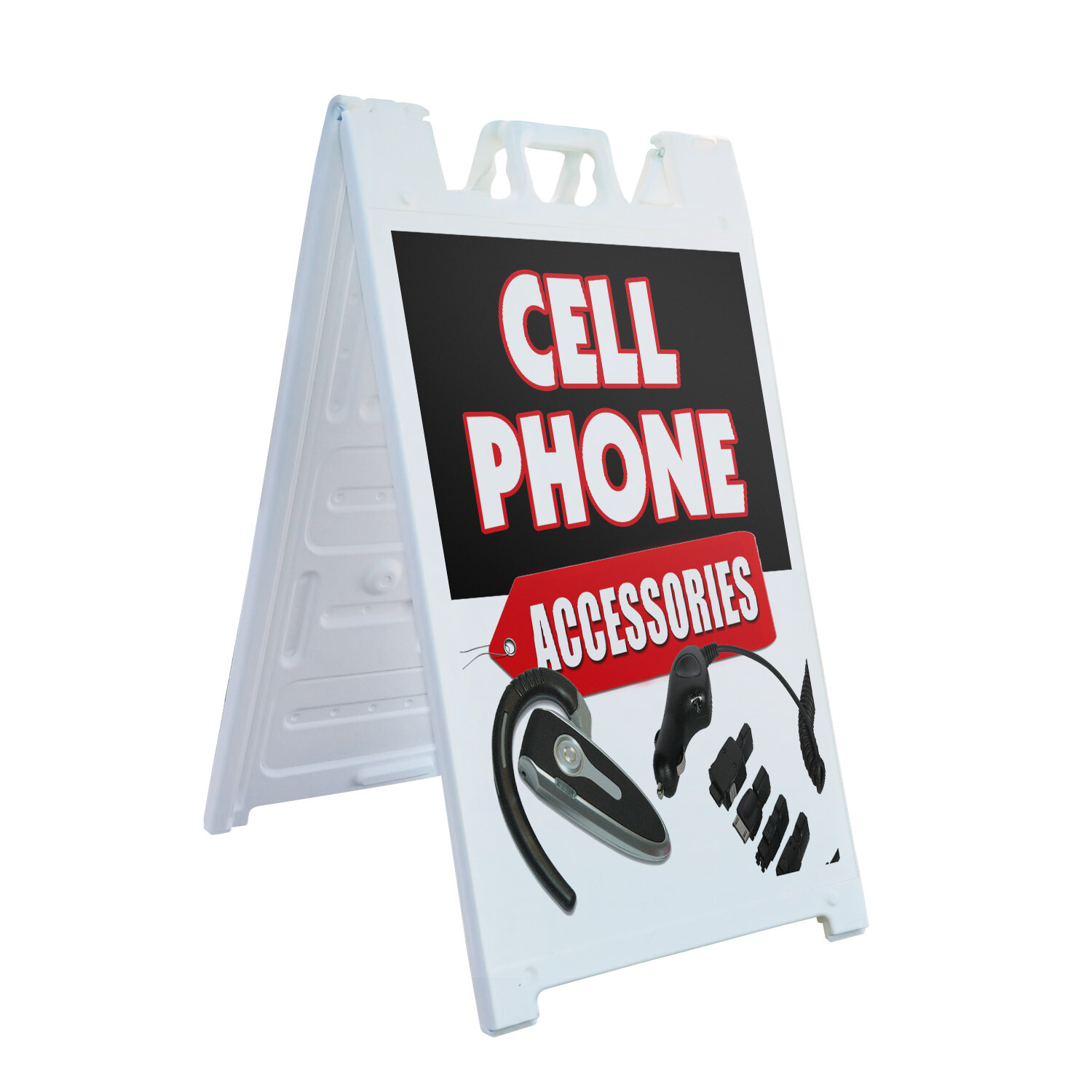A-frame Sidewalk Cell Phone Accessories 24″ x 36″ Double Sided A-Frame Sidewalk