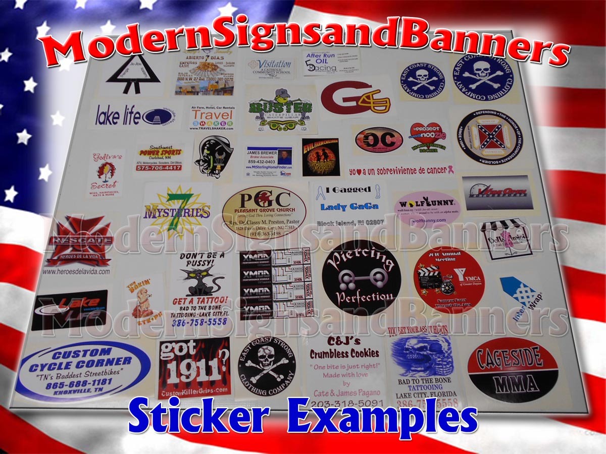 75 2×3 Custom Printed Full Color Outdoor Vinyl Business Logo Sticker Decal Label