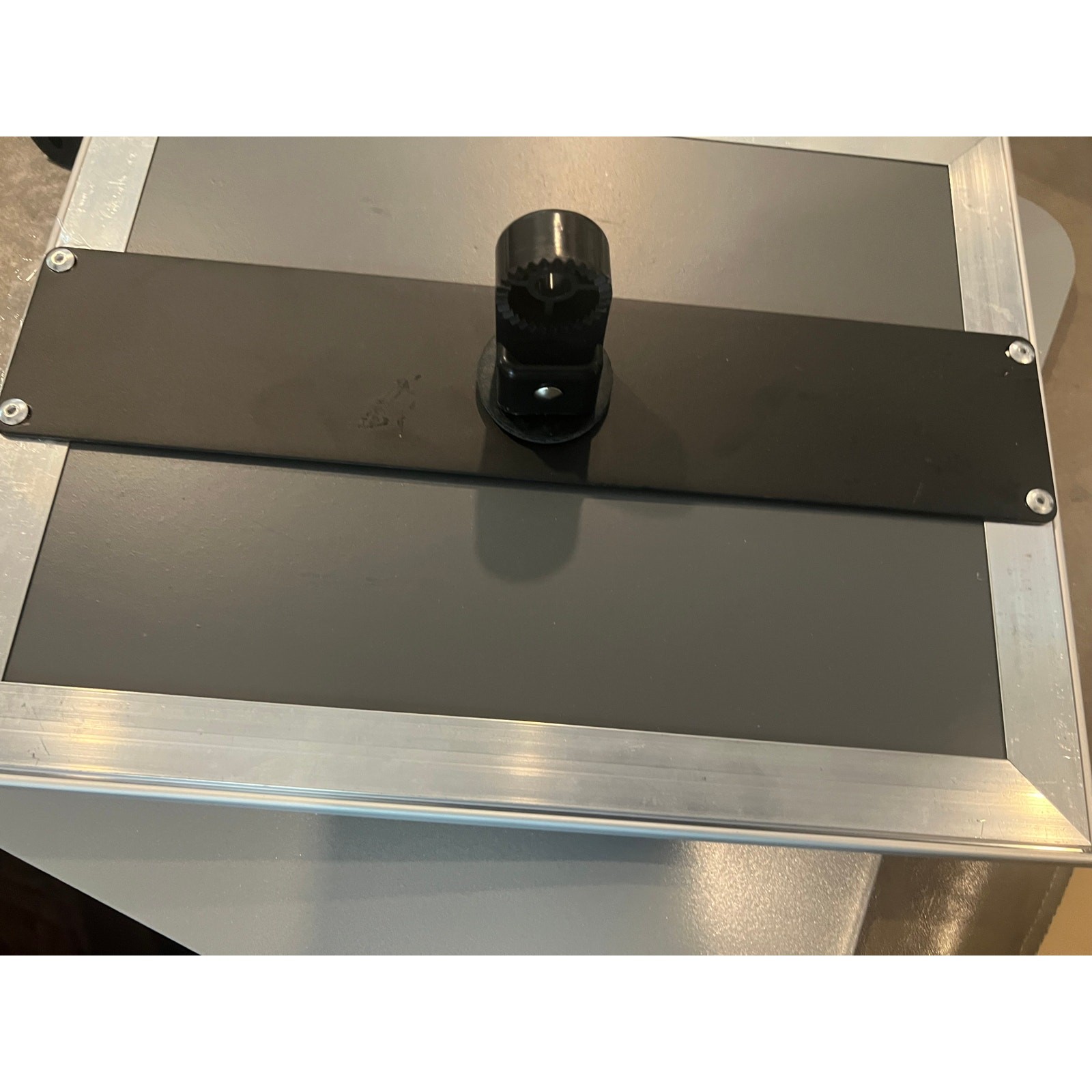 Golemas Sign Stand For Display, 11lbs Integrated Rod Heavy Duty Pedestal Floor