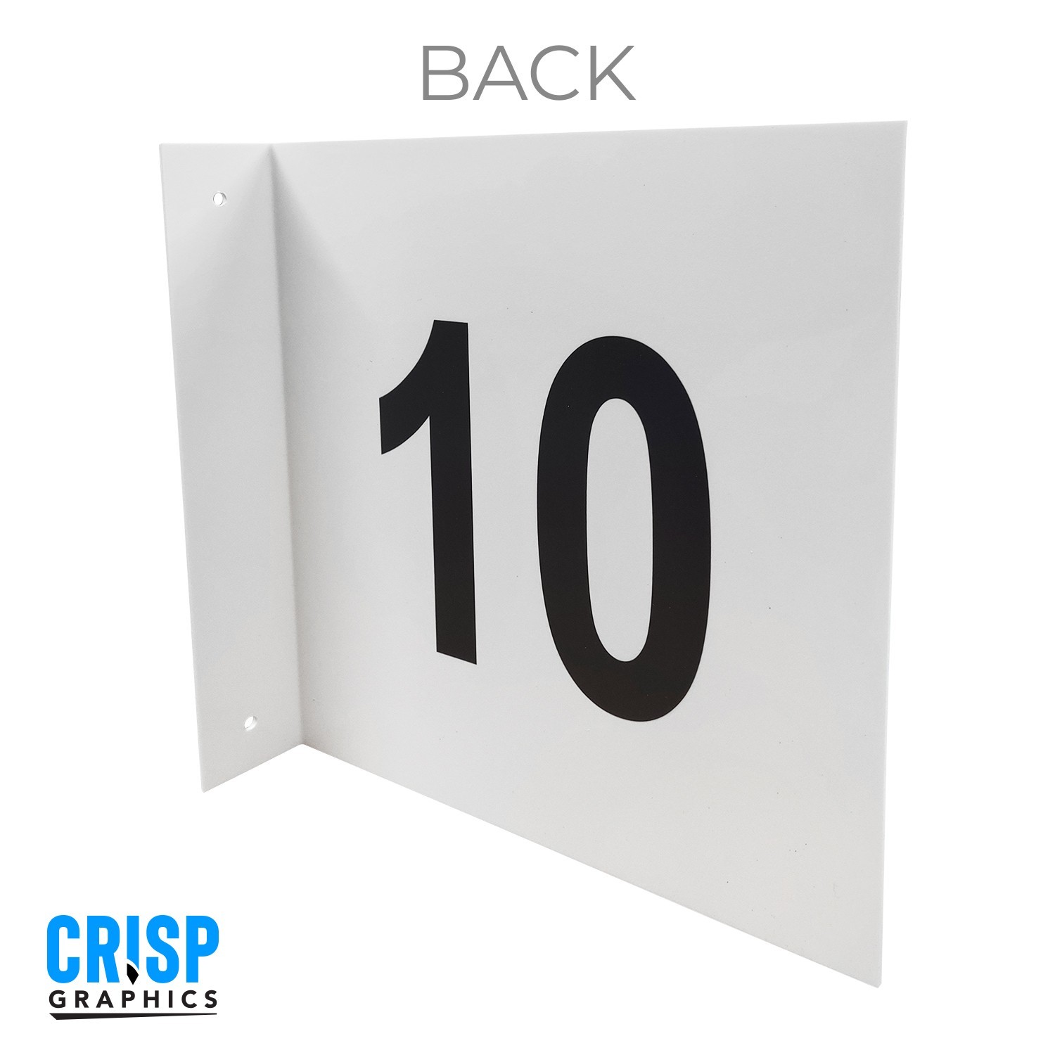 Warehouse Aisle Marker Signs – Projecting Blade Signs – Bulk Quantity Sets