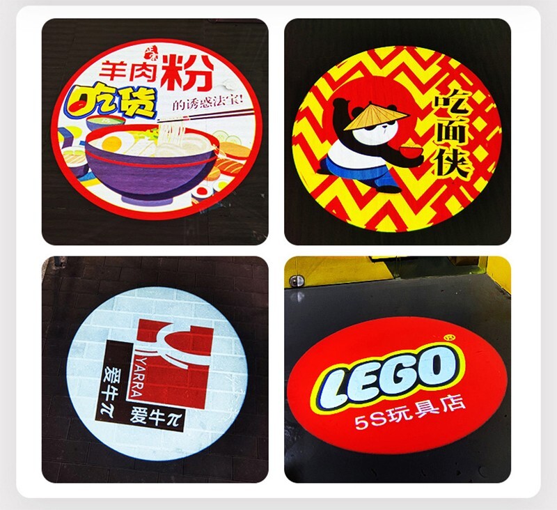 35W Custom Gobo Remote Control IP65 LED Logo AD Show Projector Advertising Light